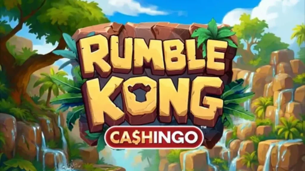 Rumble Kong Cashingo slot dengan tema gorila dan kota neon